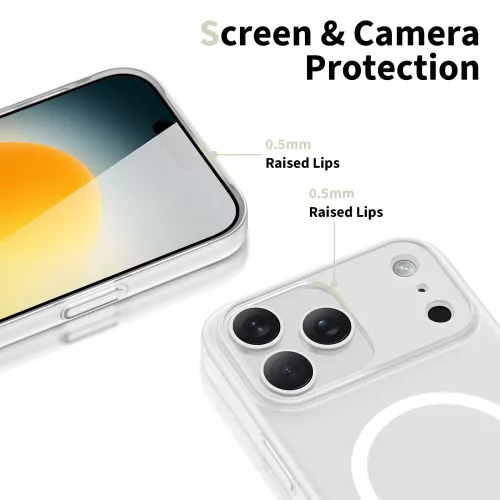 Tech-protect magslim magsafe iPhone 17 Pro tok - matt/fehér