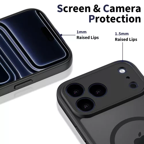 Tech-protect basicmag magsafe iPhone 17 Pro matte black telefontok