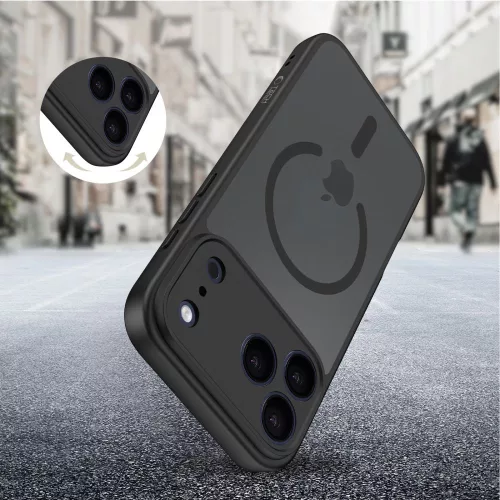 Tech-protect basicmag magsafe iPhone 17 Pro Max tok - matt fekete