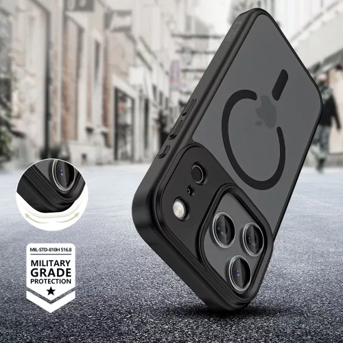 Tech-protect magmat magsafe iPhone 17 Pro matte black