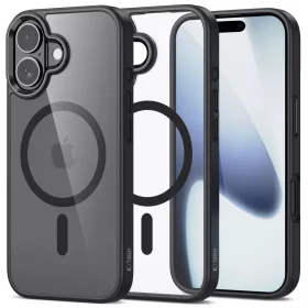Tech-protect magmat magsafe iphone 17 fekete/átlátszó tok