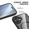 Tech-protect magmat magsafe iphone 17 fekete/átlátszó tok