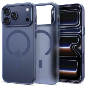   Tech-Protect MagZero MagSafe tok, Apple iPhone 17 Pro / 18 Pro - Matte Deep Blue