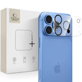  Tech-Protect Cam-Fit kameravédő, Apple iPhone 18 Pro - Clear