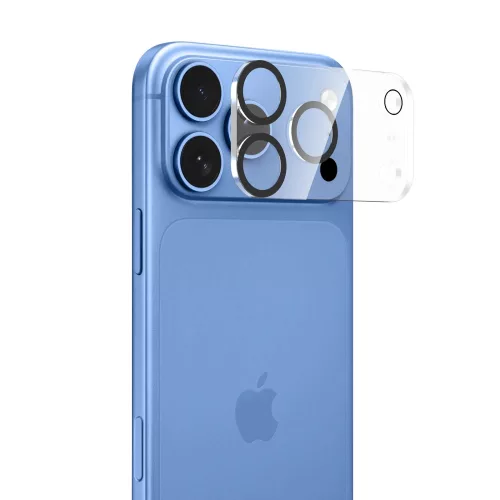 Tech-Protect Cam-Fit kameravédő, Apple iPhone 18 Pro - Clear