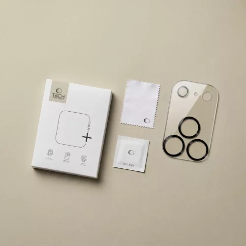 Tech-Protect Cam-Fit kameravédő, Apple iPhone 18 Pro Max - Clear