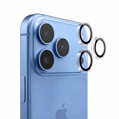 Tech-Protect CamRing Fit kameravédő, Apple iPhone 18 Pro Max - Clear