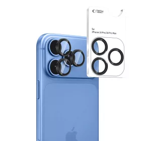   Tech-Protect CamRing Fit kameravédő, Apple iPhone 18 Pro Max - Black