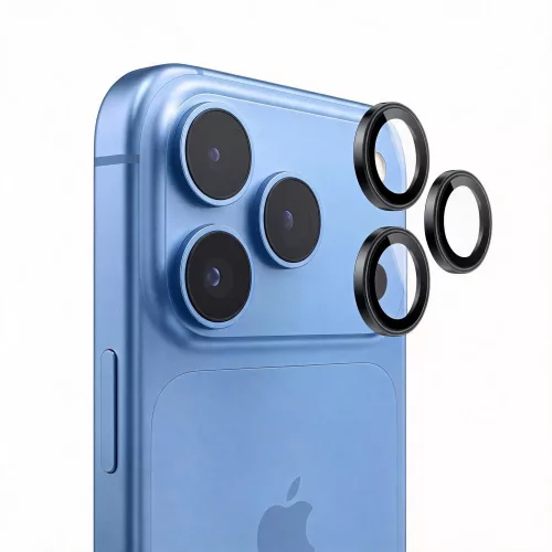 Tech-Protect CamRing Fit kameravédő, Apple iPhone 18 Pro Max - Black
