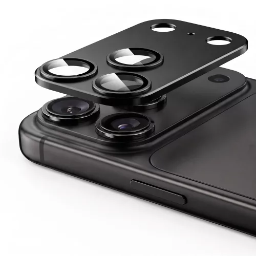 Tech-Protect CamFull Fit kameravédő, Apple iPhone 18 Pro Max - Black