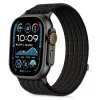 Tech-Protect Nylon Sport Apple Watch szíj 44/45/46/49 mm - fekete