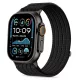 Tech-Protect Nylon Sport Apple Watch szíj 44/45/46/49 mm - fekete