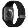 Tech-Protect Nylon Sport Apple Watch szíj 44/45/46/49 mm - fekete