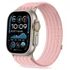Tech-Protect Nylon Sport Apple Watch szíj 44/45/46/49 mm - Light Pink