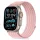 Tech-Protect Nylon Sport Apple Watch szíj 44/45/46/49 mm - Light Pink