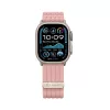 Tech-Protect Nylon Sport Apple Watch szíj 44/45/46/49 mm - Light Pink