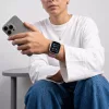 Tech-Protect Nylon Sport Apple Watch szíj 44/45/46/49 mm - Light Pink