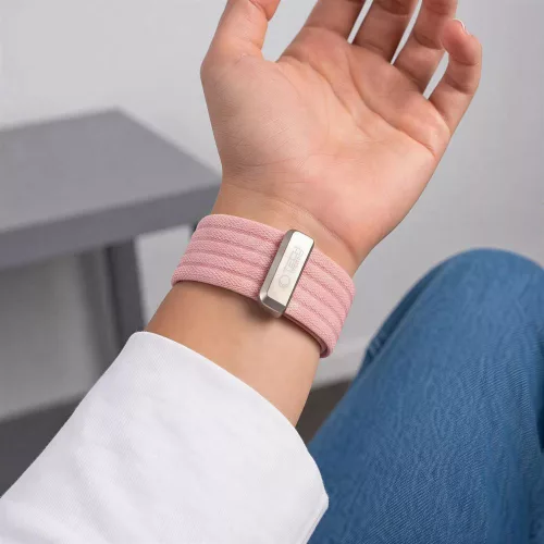 Tech-Protect Nylon Sport Apple Watch szíj 44/45/46/49 mm - Light Pink