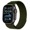 Tech-Protect Nylon Sport Apple Watch szíj 44/45/46/49 mm - Military Green