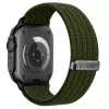 Tech-Protect Nylon Sport Apple Watch szíj 44/45/46/49 mm - Military Green