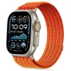 Tech-Protect Nylon Sport Apple Watch szíj 44/45/46/49 mm - narancssárga