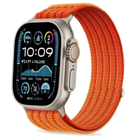  Tech-Protect Nylon Sport Apple Watch szíj 44/45/46/49 mm - narancssárga