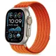 Tech-Protect Nylon Sport Apple Watch szíj 44/45/46/49 mm - narancssárga