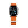 Tech-Protect Nylon Sport Apple Watch szíj 44/45/46/49 mm - narancssárga