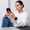 Tech-Protect Nylon Sport Apple Watch szíj 44/45/46/49 mm - narancssárga