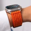 Tech-Protect Nylon Sport Apple Watch szíj 44/45/46/49 mm - narancssárga