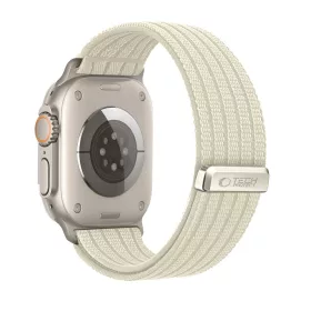   Tech-Protect Nylon Sport Apple Watch szíj 44/45/46/49 mm - Starlight