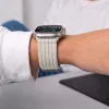 Tech-Protect Nylon Sport Apple Watch szíj 44/45/46/49 mm - Starlight