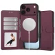 Tech-Protect Wallet MagSafe tok, Apple iPhone 17 Pro / 18 Pro - Mulberry