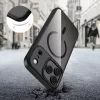 Tech-protect magmat magsafe iPhone 17 Pro Max fekete/átlátszó tok
