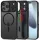 Tech-protect magmat xt 4 részes magsafe iPhone 17 Pro Max tok, matt fekete