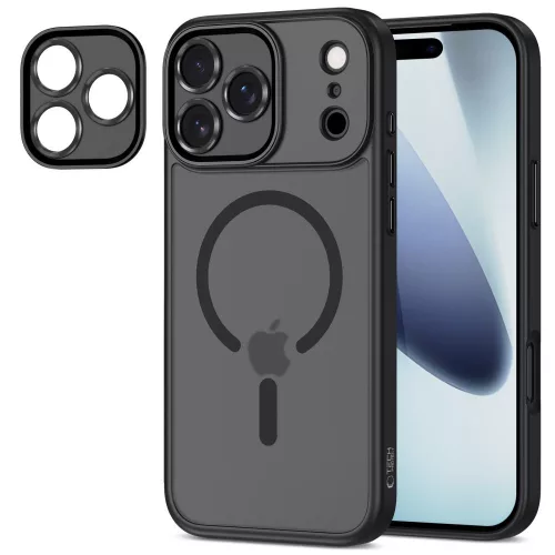 Tech-protect magcam magsafe iPhone 17 Pro matte black telefontok