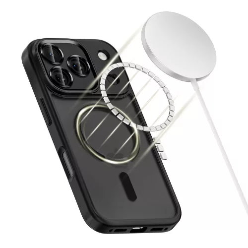Tech-protect magcam magsafe iPhone 17 Pro matte black telefontok