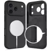 Tech-protect silicone magsafe iPhone 17 Pro Max fekete védőtok
