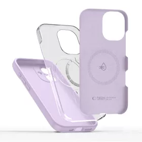 Tech-protect silicone magsafe iphone 17 mauve