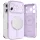 Tech-protect silicone magsafe iPhone 17 Pro mauve