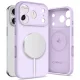 Tech-protect silicone magsafe iPhone 17 Pro mauve