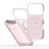 Tech-protect silicone magsafe iPhone 17 Pro Max tok - pink pearl