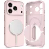 Tech-protect silicone magsafe iPhone 17 Pro Max tok - pink pearl