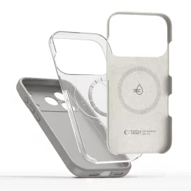 Tech-protect silicone magsafe iPhone 17 Pro kőszürke