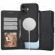 Tech-protect wallet magsafe iphone 17 mátt fekete tok - 