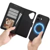 Tech-protect wallet magsafe iphone 17 mátt fekete tok - 