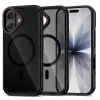 Tech-protect maghybrid magsafe iphone 17 fekete/piros hybrid tok