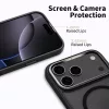 Tech-protect magedge magsafe iPhone 17 Pro Max tok - matt fekete/fegyverszürke