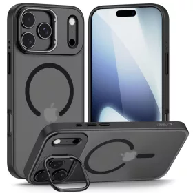 Tech-protect magstand magsafe iPhone 17 Pro mátt fekete tok