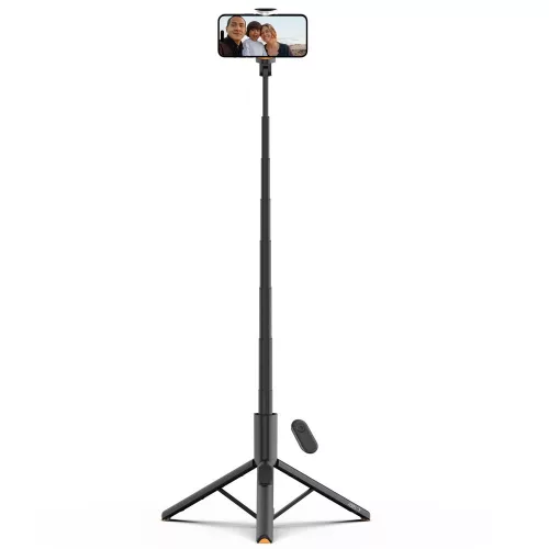 Tech-protect l09s bluetooth selfie stick tripod fekete